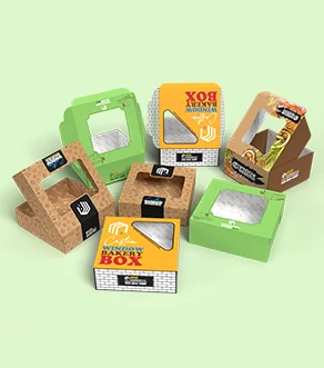 Bakery Window Box Packaging