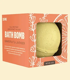 Bath Bomb Box Packaging