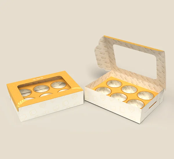 Pastry Boxes with Clear Windows