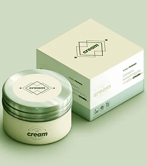 Cream Box Packaging