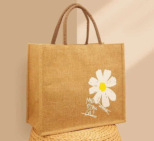 Custom Logo Jute Bag