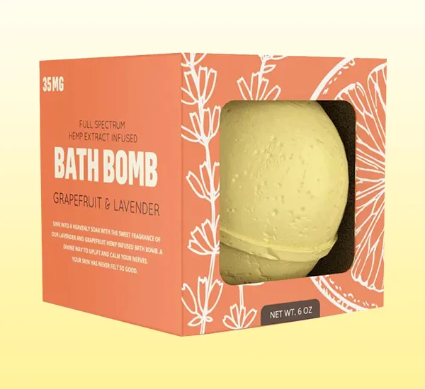 Custom-Made Bath Bomb Box