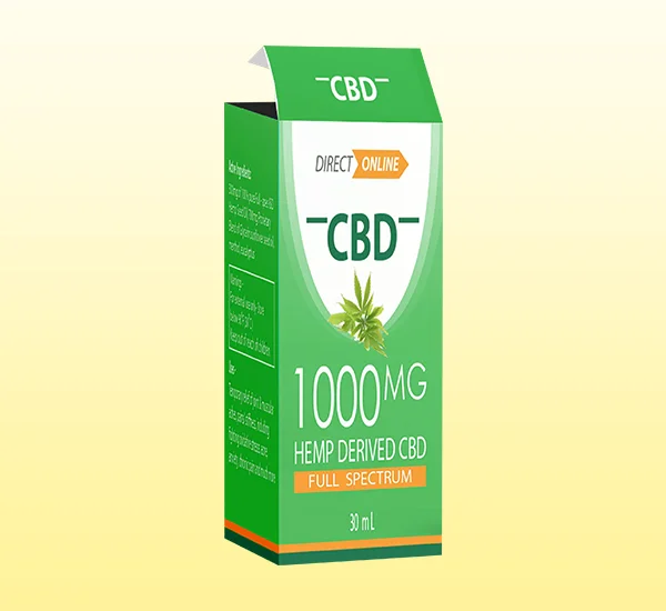 Custom-Made CBD Oil Box