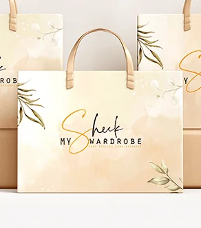 Custom Printed Luxury Shopping Bag