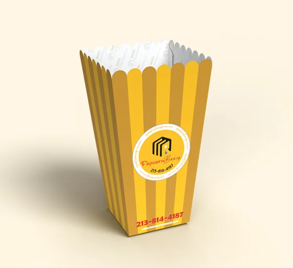 Empty Popcorn Box