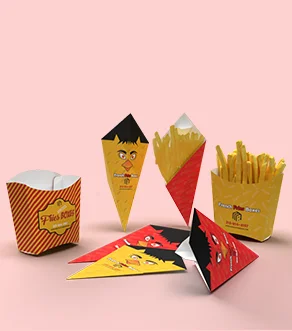 French Fries Box Packaging