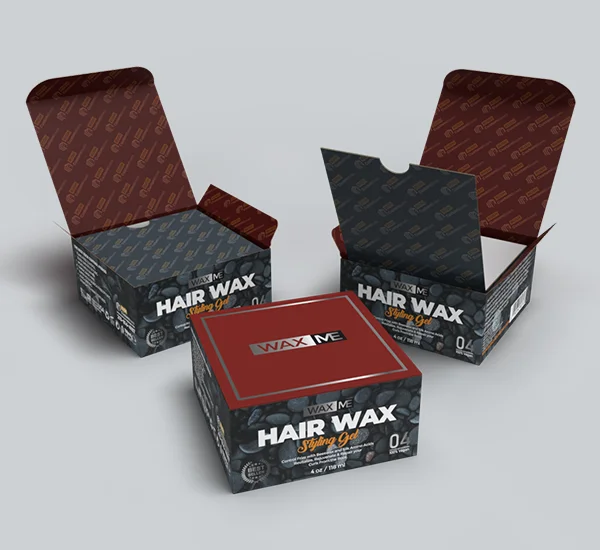 Hair Gel Cardboard Boxes