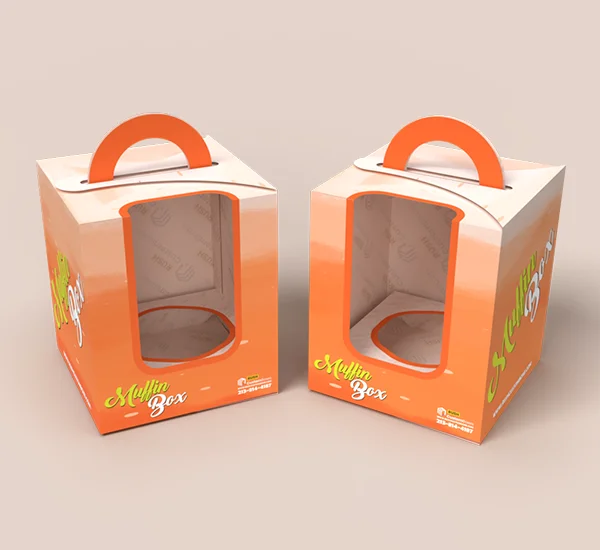 Muffin Boxes with Handles