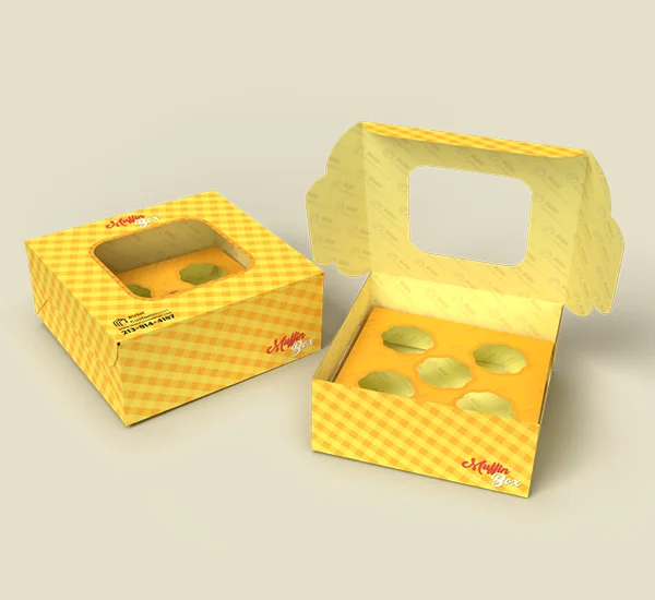 Muffin Box with Insert