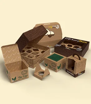 Kraft Boxes For Baked Goods