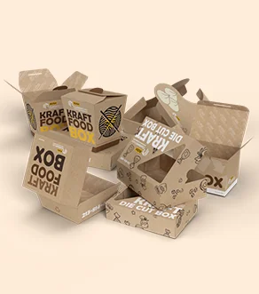 Kraft Food Box Packaging