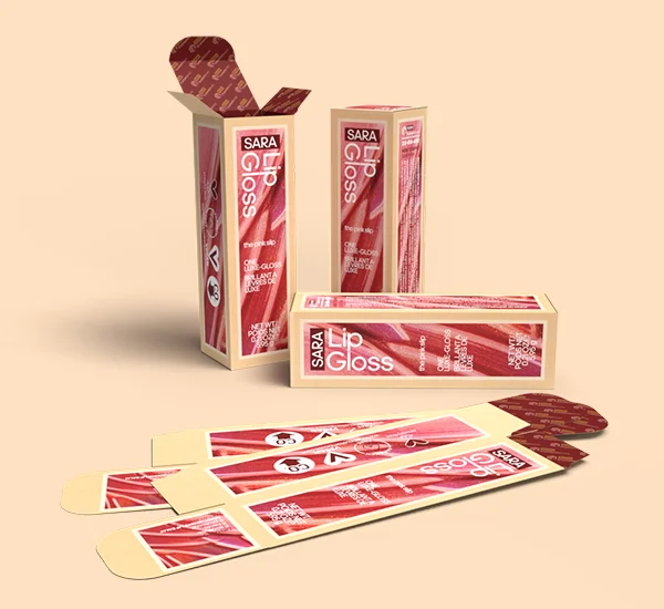 Lip Gloss Cardboard Boxes