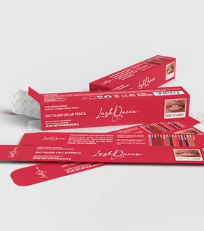 Lip Liner Box Packaging