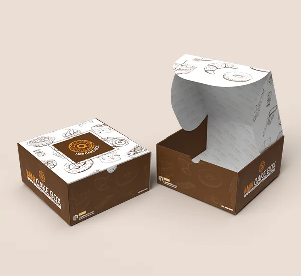 Mini Cupcake Retail Boxes