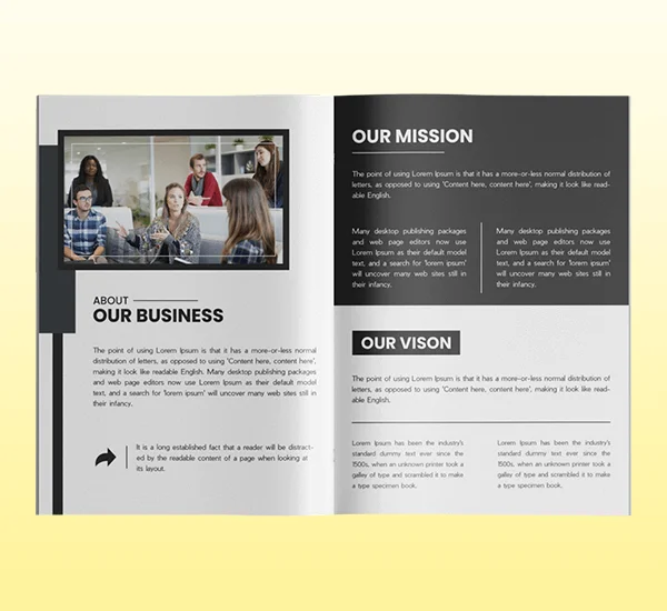 Personalized Information Booklet