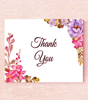 Personalized Thank You Notes