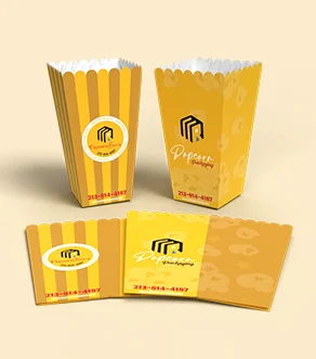 Popcorn Box Packaging