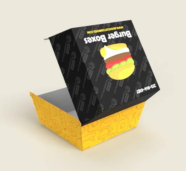 Printed Burger Box