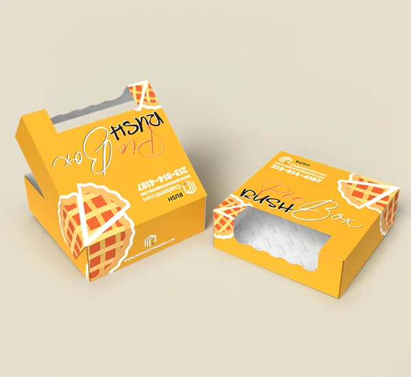 Printed Pie Boxes