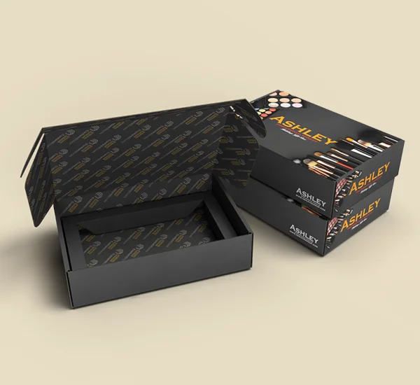 Roll End Tuck Front Makeup Kit Boxes