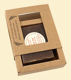 Tray and Sleeve Soap Box Packaging