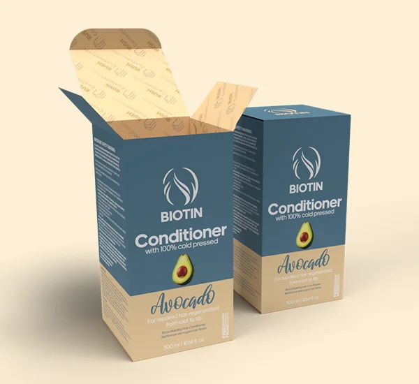 Tuck End Hair Conditioner Boxes