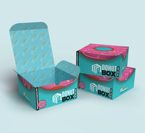 Tuck-in Donut Boxes