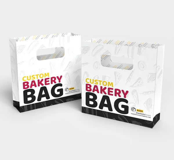 White Paper Bakery Bags