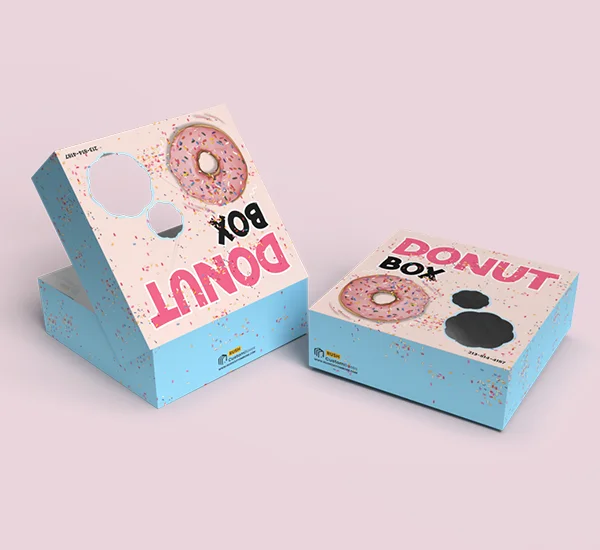 Donut Boxes with Windows