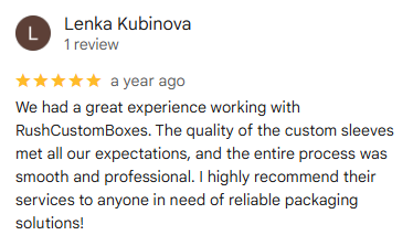 Lenka Google Review