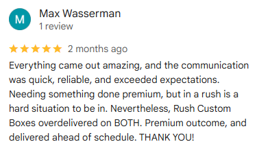 Max Google Review