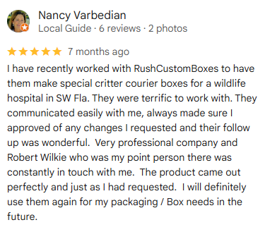 Nancy Google Review