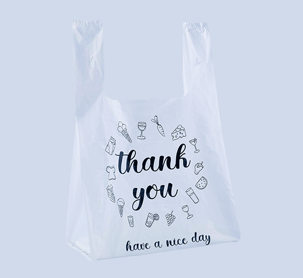 Custom-Prined Plastic Shopping Bags