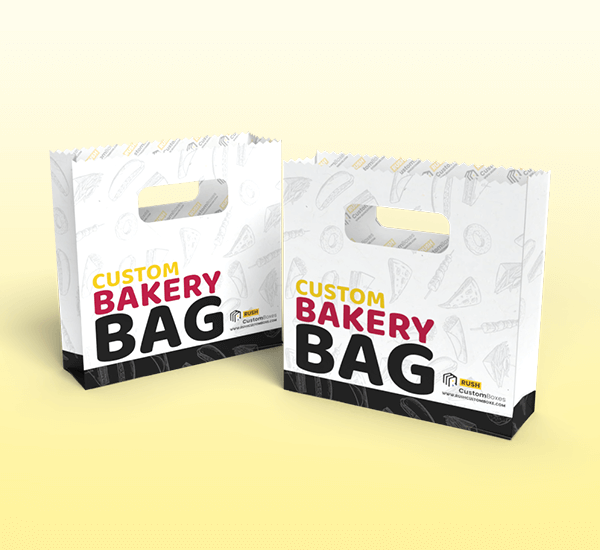 Paper Bakery Bags with Handles