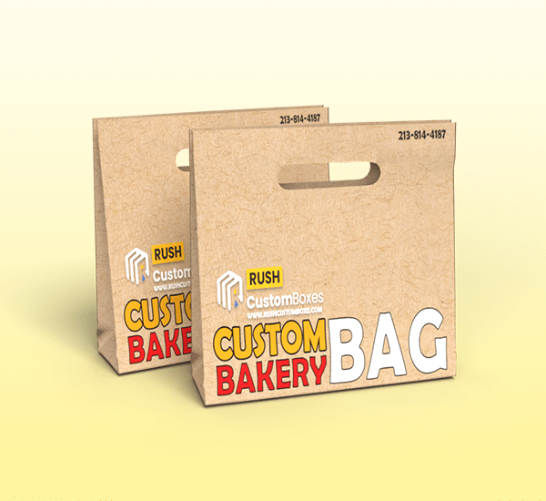 Customized Kraft Bakery Bags