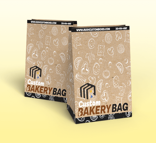 Printed Bakery Stand Up Bags