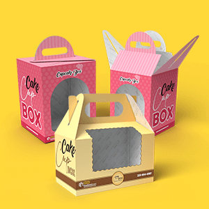 Custom-Made Cupcake Packaging Boxes