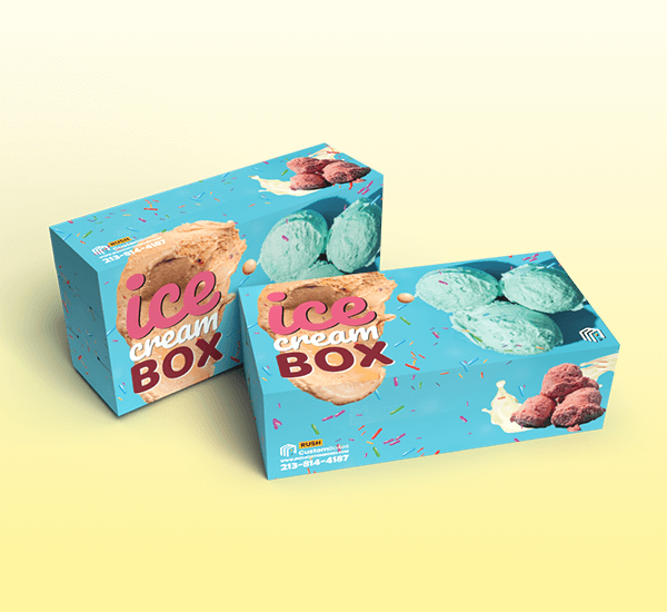 Custom Printed Ice Cream Boxes