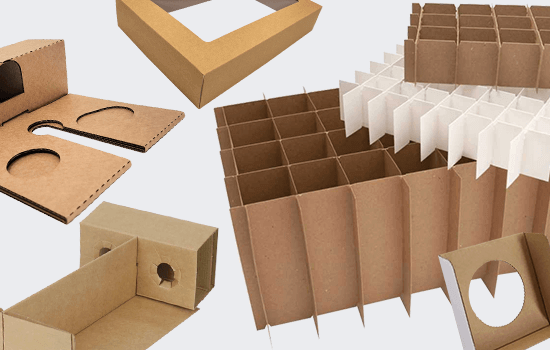 Cardboard Box Dividers, Cardboard Inserts