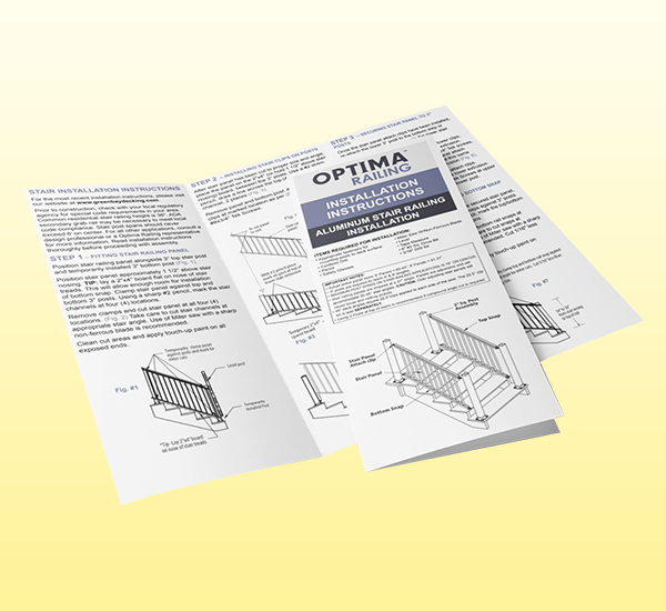 Custom-Printed Instruction Sheets