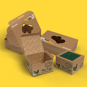 Custom-Made Kraft Paper Bakery Packaging Boxes