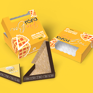 Custom-Made Pie Packaging Boxes